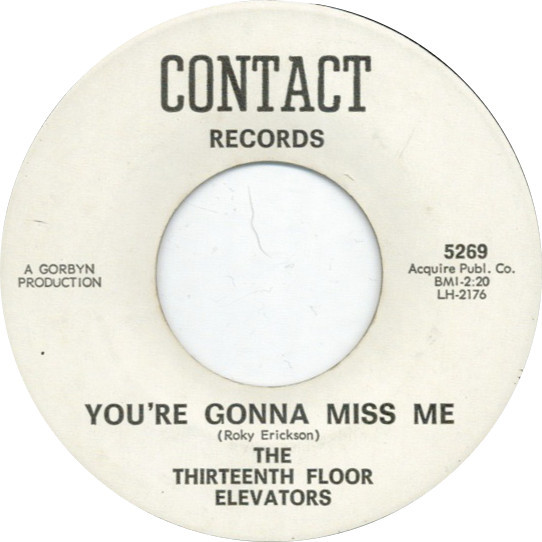 13th Floor Elevators — You're Gonna Miss Me