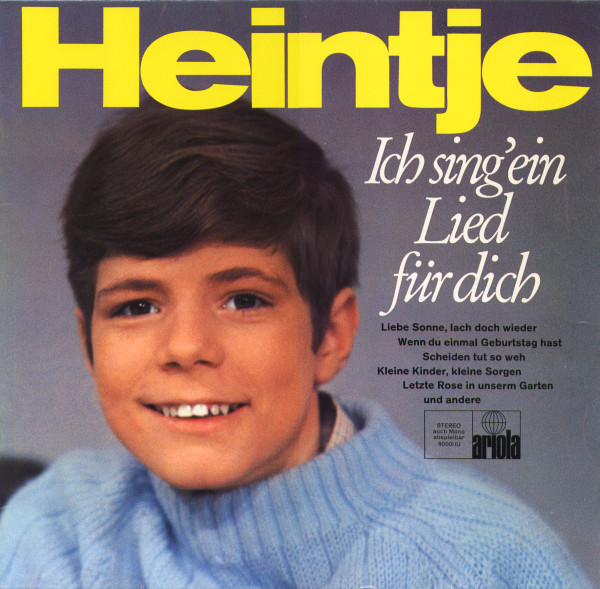 Heintje — Ich Sing' Ein Lied Für Dich