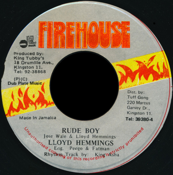 Lloyd Hemmings — Rude Boy