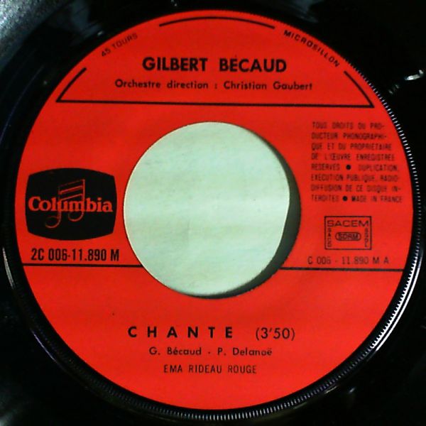 Becaud Gilbert — Becaud Gilbert Chante Becaud Gilbert