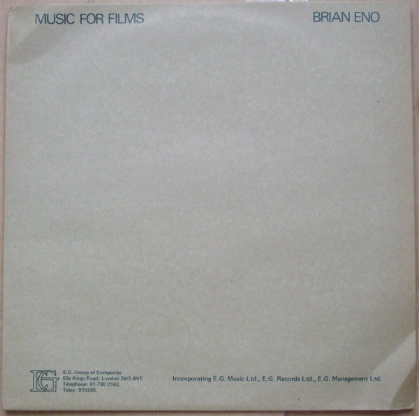 Brian Eno — Music For Films