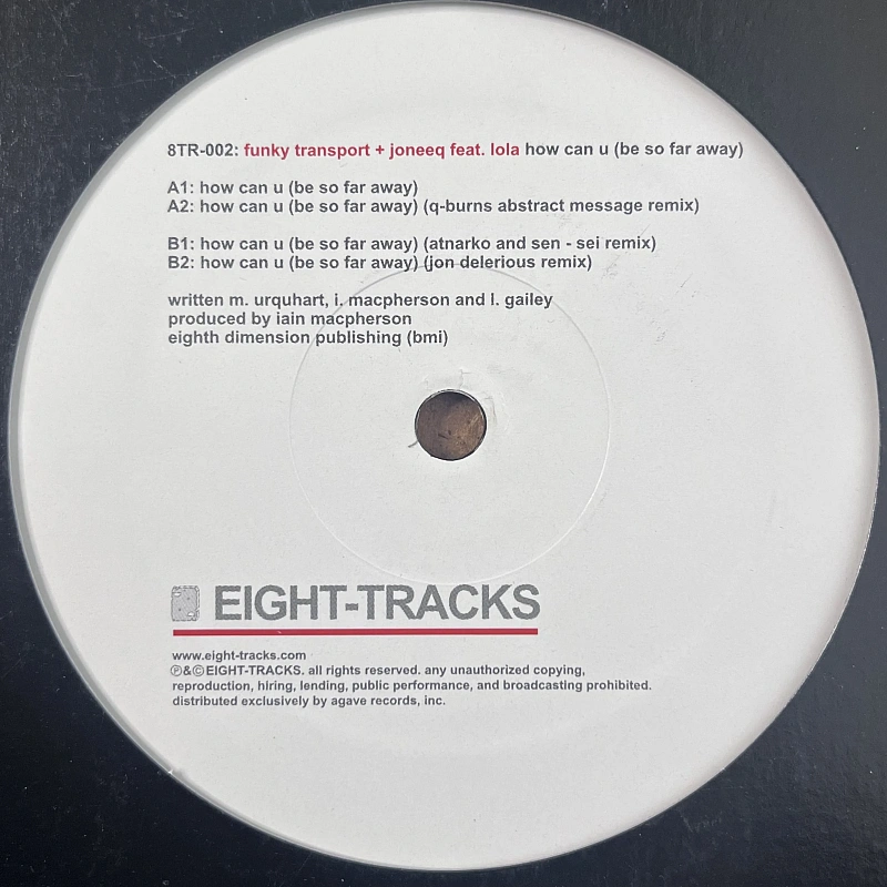 Funky Transport , JoneeQ — How Can U (Be So Far Away)