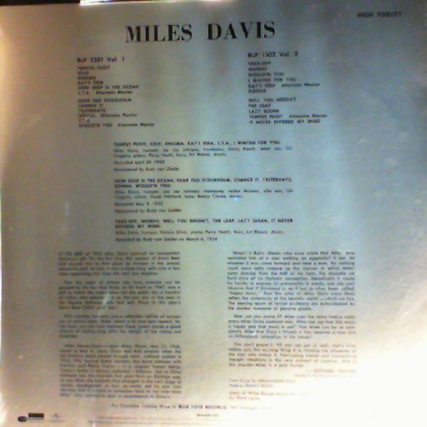 Davis Miles — Volume 1