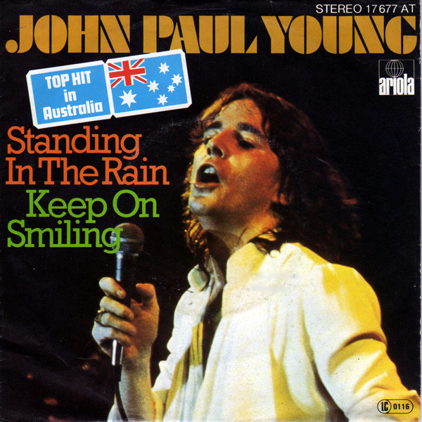 John Paul Young — Standing In The Rain / Keep On Smiling