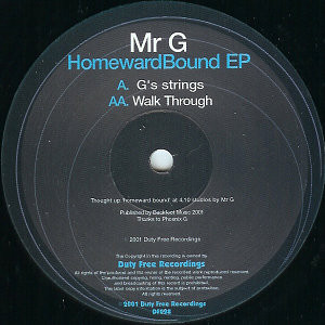 Mr. G — Homeward Bound EP