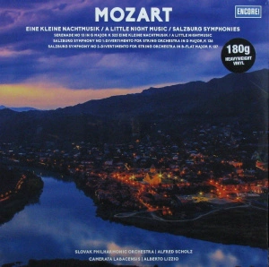 Wolfgang Amadeus Mozart — Slovak Philharmonic Orchestra, Alfred Scholz, Camerata Labacensis, Alberto Lizzio – Mozart: Eine Kleine Nachtmusik / A Little Night Music / Salzburg Symphonies