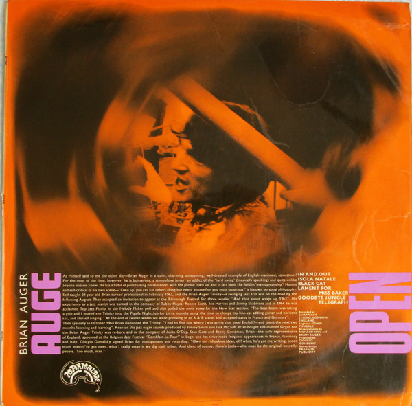 Julie Driscoll, Brian Auger & The Trinity — Open