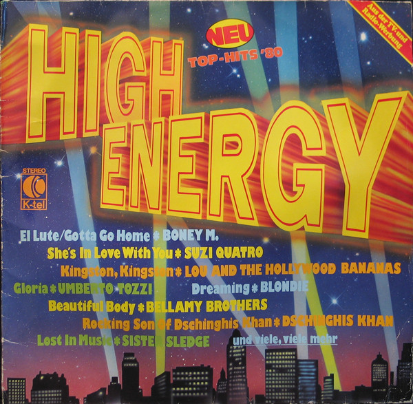 Various — High Energy (Top-Hits '80)