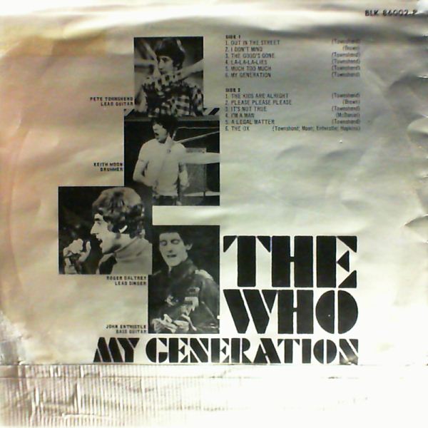 Who — My Generation