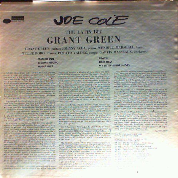 Grant Green — The Latin Bit