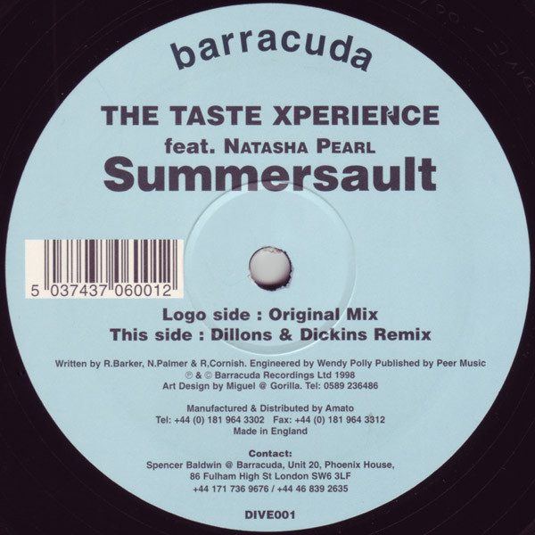 Tastexperience Feat. Natasha Pearl — Summersault