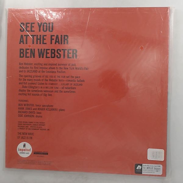 Ben Webster — See You At The Fair