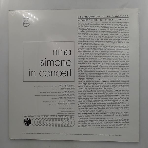 Nina Simone — In Concert