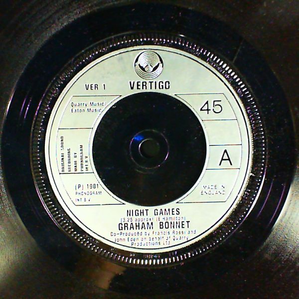 Bonnet Graham (Rainbow) — Night Games - Out On The Water