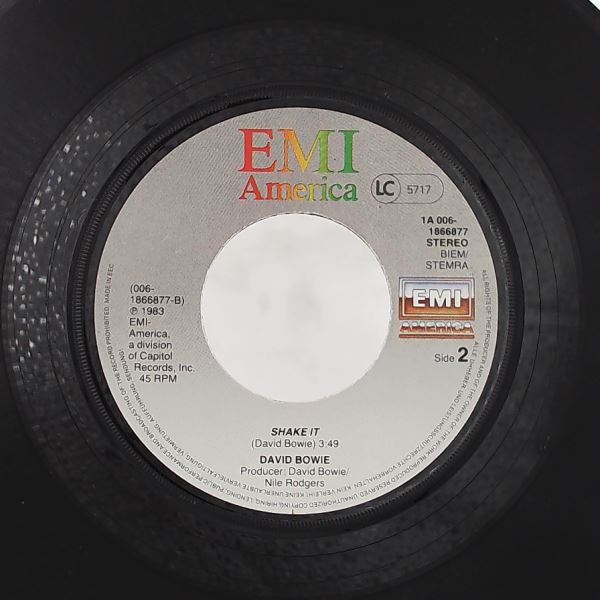 Bowie David — China Girl / Shake It