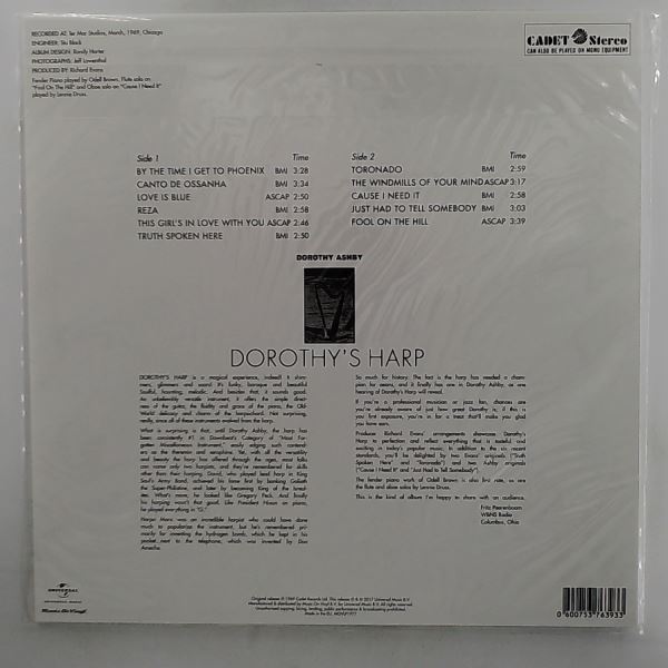 Dorothy Ashby — Dorothy's Harp