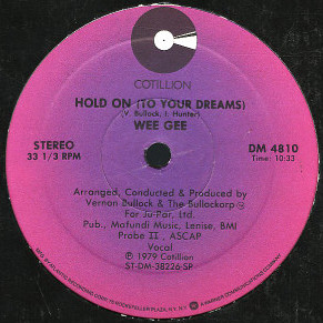 Wee Gee — Hold On (To Your Dreams)