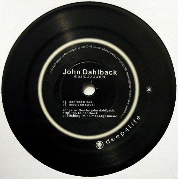 John Dahlbäck — Music So Sweet