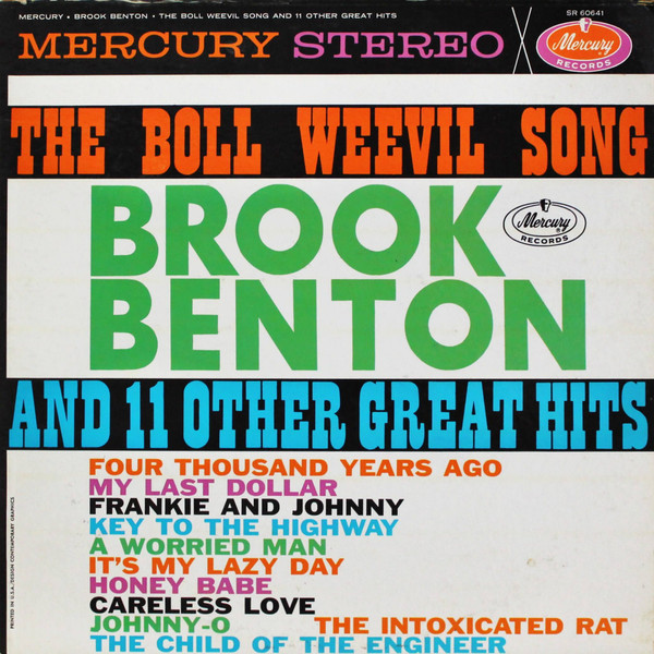 Brook Benton — The Boll Weevil Song And 11 Other Great Hits