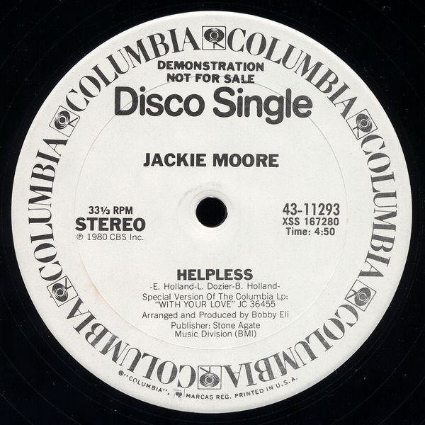 Jackie Moore — Helpless