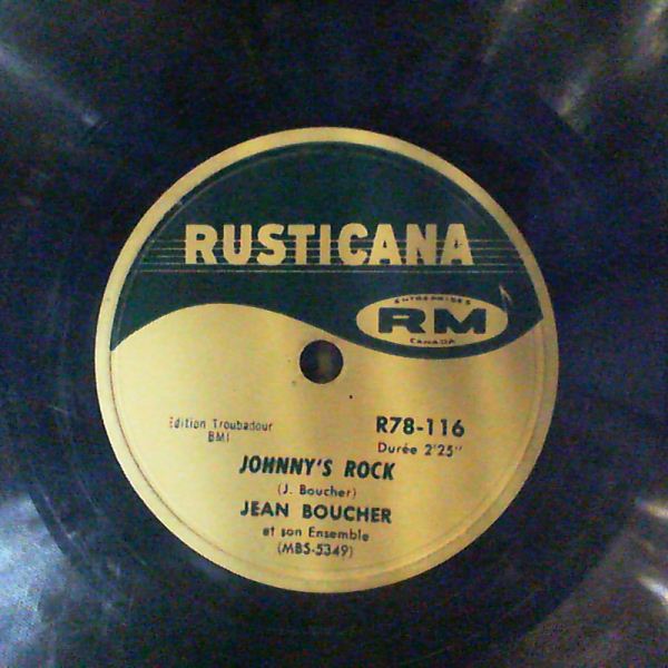 Boucher Jean — Johnny's Rock/Allons Danser
