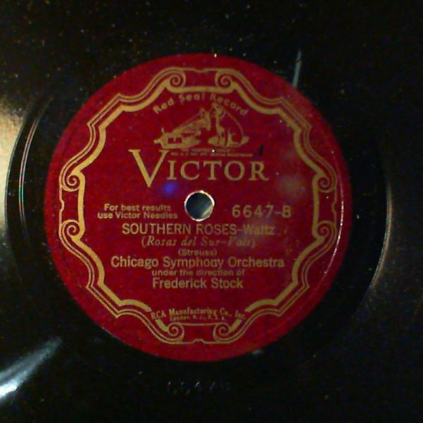 Chicago Symphony Orchestra (cond. Stock Frederick) — Strauss - Wine, Women And Song / Southern Roses