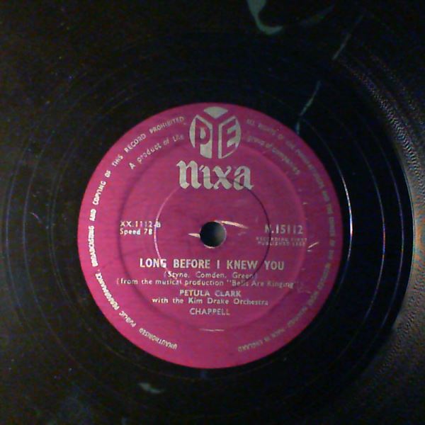 Clark Petula — Alone / Long Before I Knew You