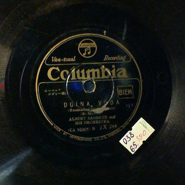 Sandler Albert and His Orchestra — Around The Danube / Doina Voda