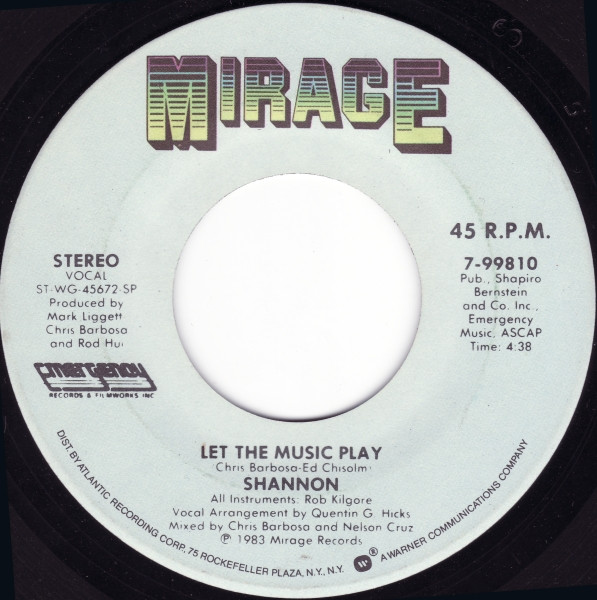 Shannon — Let The Music Play