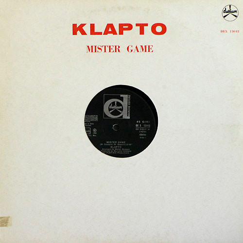 Klapto — Mister Game (Special Scratch-Remix)