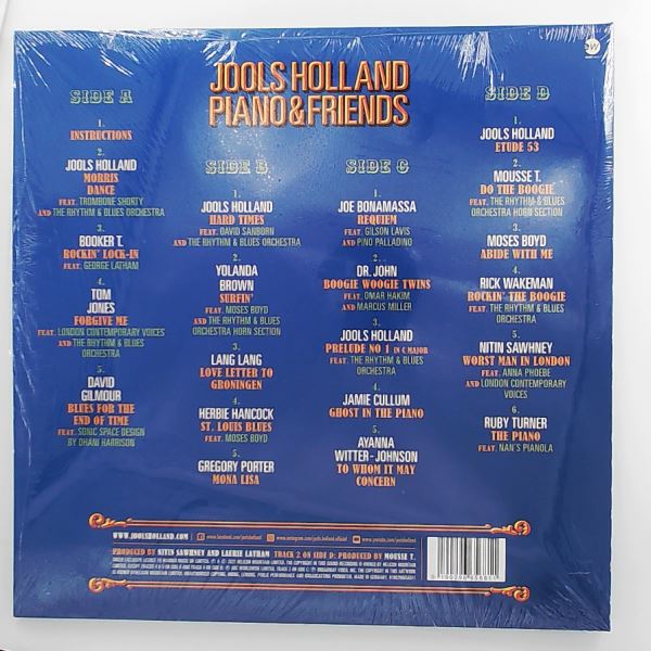 Jools Holland — Pianola. Piano & Friends