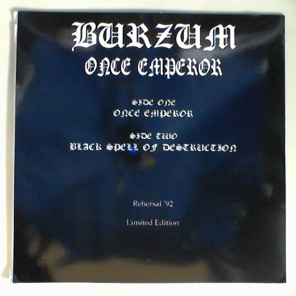 Burzum — Once emperor