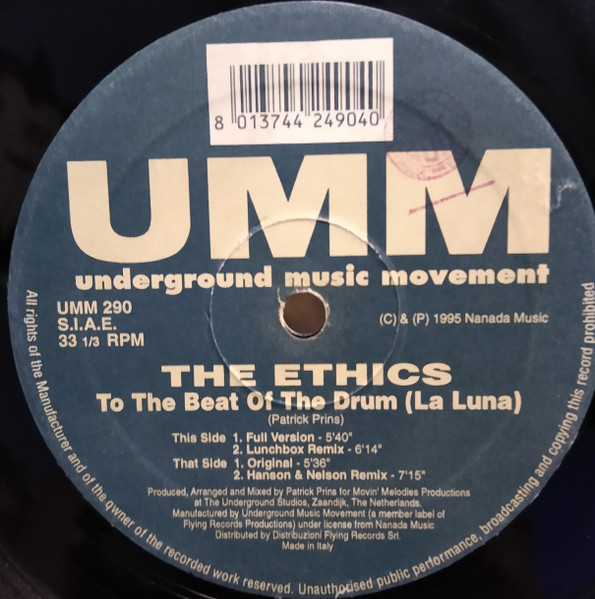 The Ethics — To The Beat Of The Drum (La Luna)