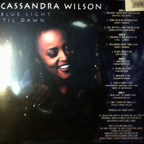 Cassandra Wilson — Blue Light 'Til Dawn