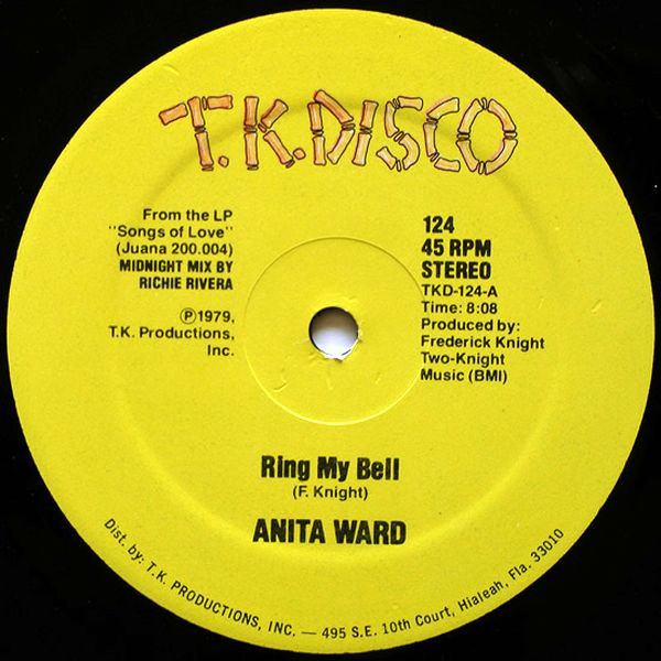 Anita Ward — Ring My Bell / Make Believe Lovers
