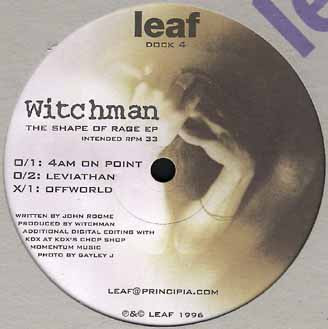 Witchman — The Shape Of Rage EP