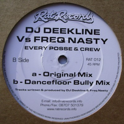 DJ Dee Kline vs. Freq Nasty — Every Posse & Crew