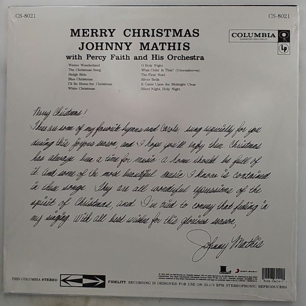 Mathis Johnny — Merry Christmas