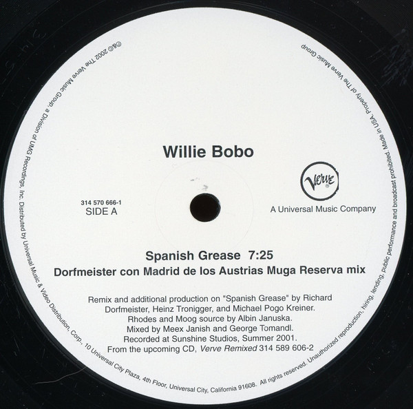 Willie Bobo — Spanish Grease