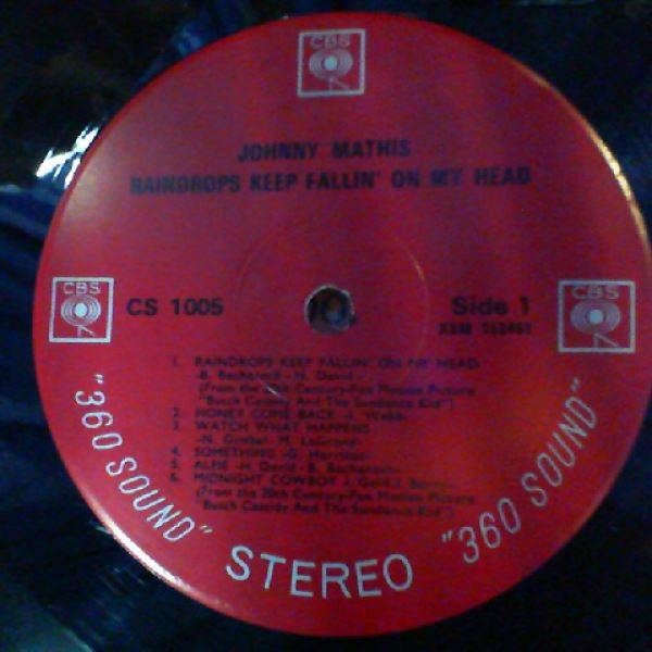 Mathis Johnny — Raindrops Keep Fallin' On My Head