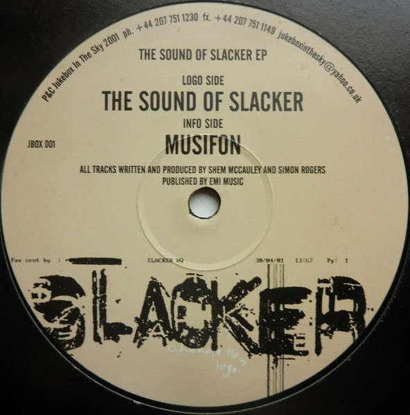 Slacker — The Sound Of Slacker EP