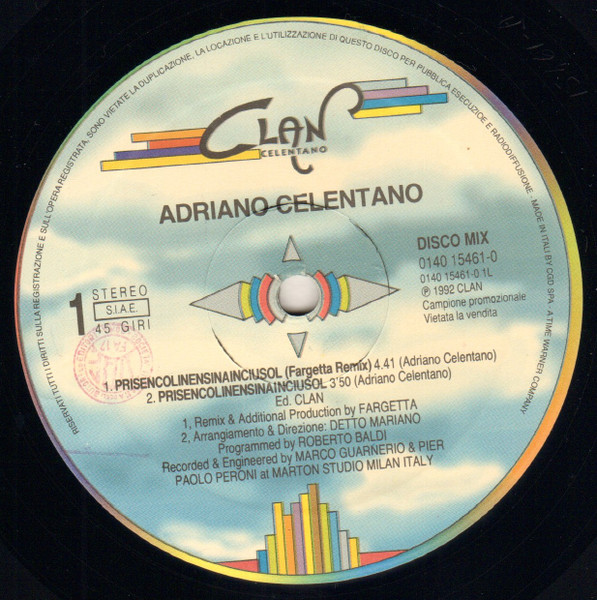 Adriano Celentano — Prisencolinensinainciusol