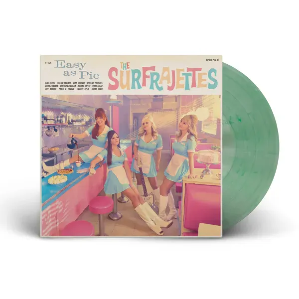 Surfrajettes — Easy As Pie Релиз 2024 Key Lime Vinyl
