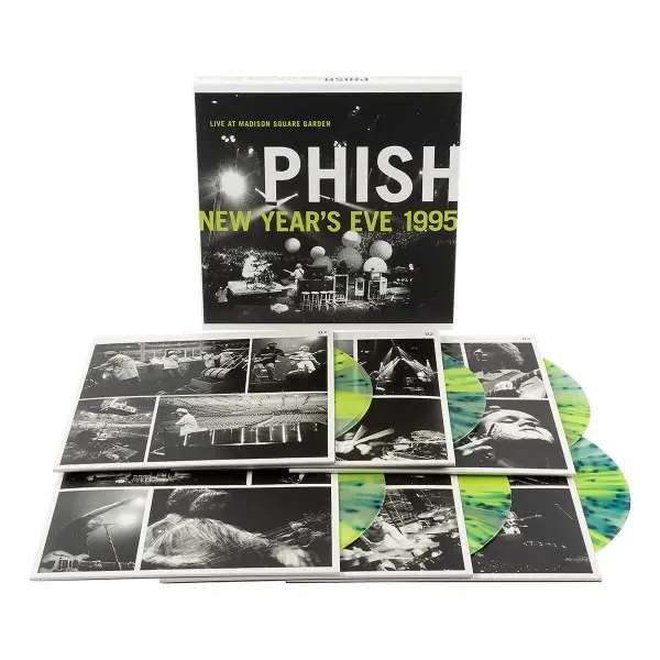 Phish — New Year's Eve 1995, Live at MSG (бокс-сет, 6 LP, Blue & Green Splatter)
