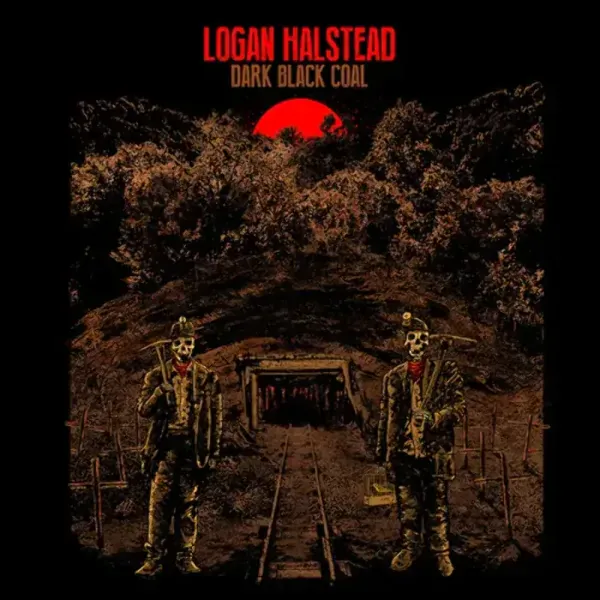 Logan Halstead — Dark Black Coal Релиз 2023 Sealed