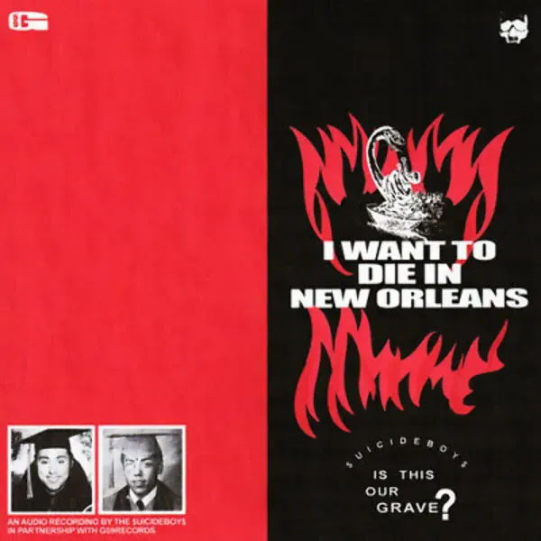 $uicideboy$ — I Want To Die In New Orleans Red & Black Split Vinyl