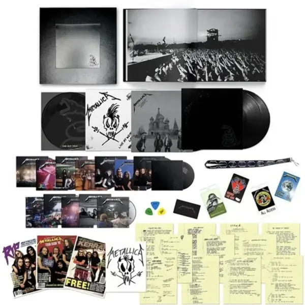 Metallica — Metallica 1991 Sealed (Deluxe Box Set, 5LP, 14CD, 6DVD)