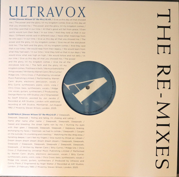 Ultravox — The Re-Mixes