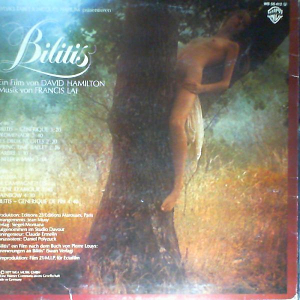 Lai Francis — Bilitis - soundtrack from David Hamilton Film