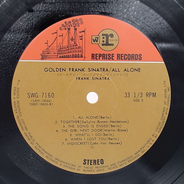 Sinatra Frank — Golden Sinatra Frank - All Alone